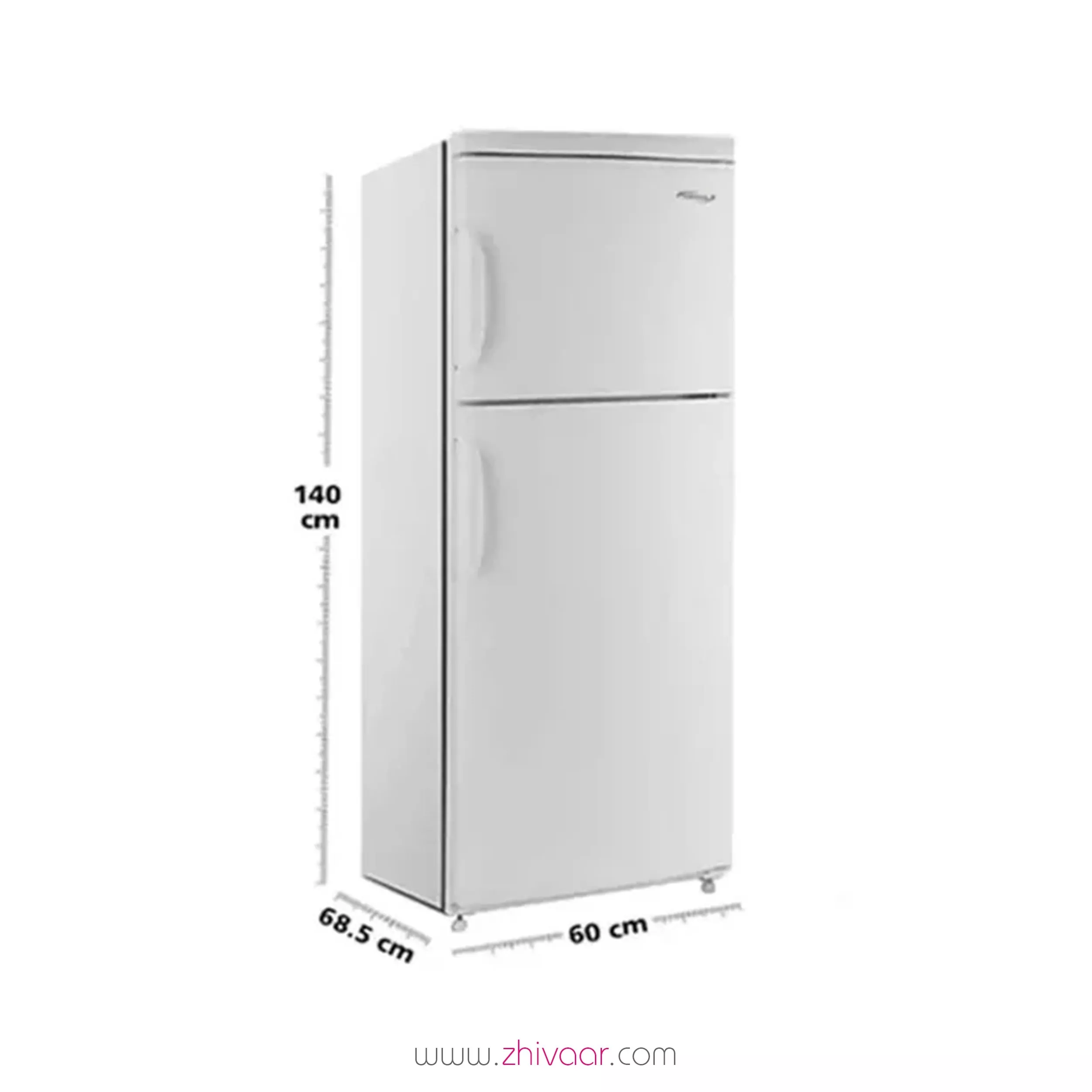 خرید يخچال و فريزر بالا 11فوت امرسان مدل CB11M-W01 رنگ سفيد  - قیمت يخچال فريزر 11فوت امرسان مدل CB11M W01